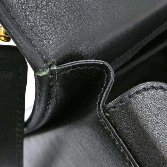 Celine Black 2way Handbag M14 NQ03737 BNN11 - Picture 10 of 12